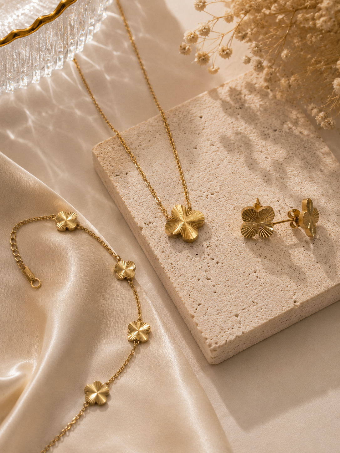 Golden Petal Bracelet